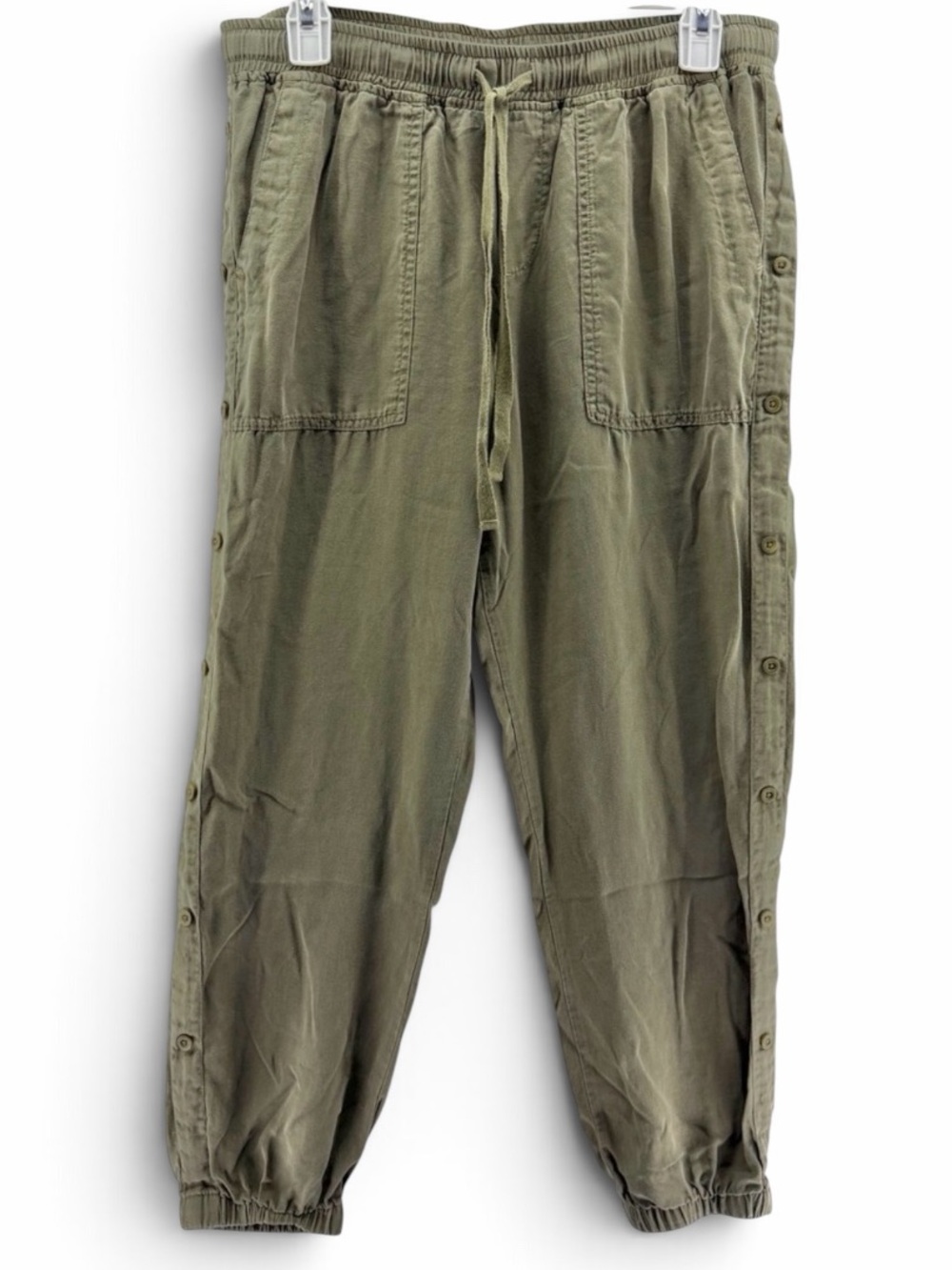Cloth & Stone x Anthropologie Button Side Joggers Pants Size Small